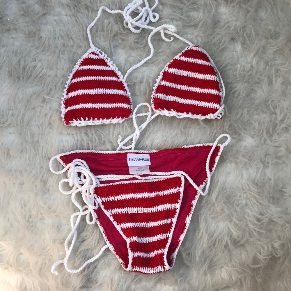LISA MAREE CROCHET BIKINI SET